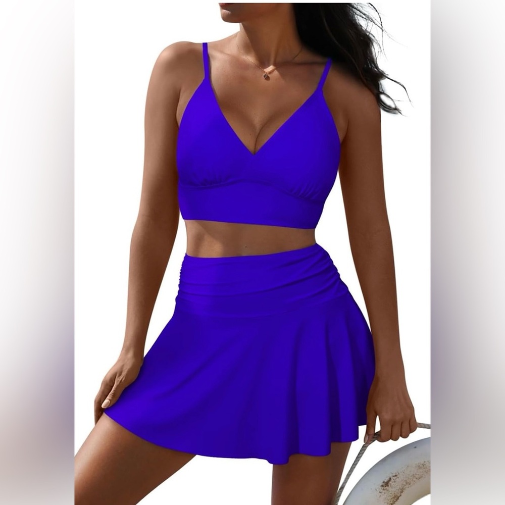 Royal Blue Women’s Two-Piece Swim Bikini Set
